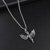 collier pendentif ailes d'angelot enfant