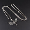 collier pendentif ailes d'angelot enfant