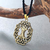 collier pendentif arbre de vie or
