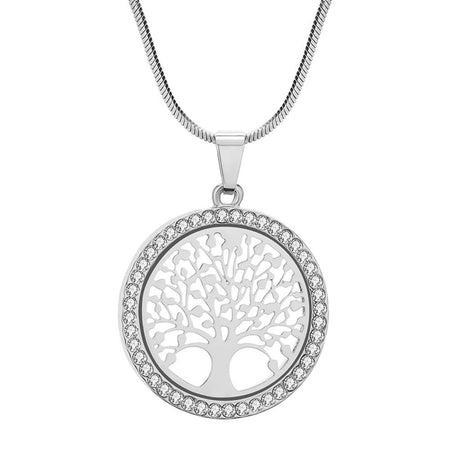 collier pendentif arbre de vie argent