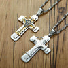 collier pendentif croix chretienne