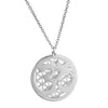 collier pendentif fleur de vie aum argent