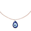 collier pendentif oeil bleu turc