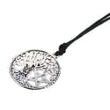 Collier Pentagramme Tétragramme - Pendentif Acier Inoxydable, 35x38 Mm, Chaîne 60 Cm, Amulette Protection Spirituelle - 3