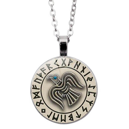 collier pendentif viking aigle