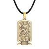 collier pendentif horus or