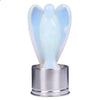 gourde bouteille eau verre pierre cristal opale