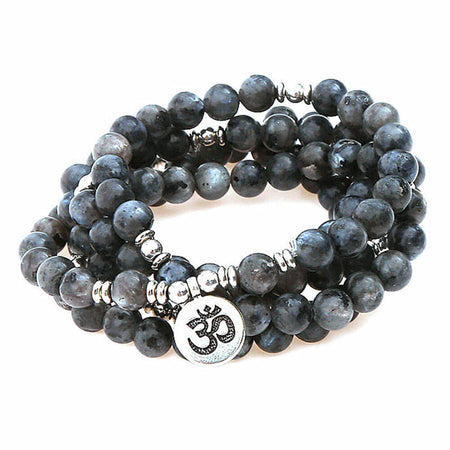 mala tibetain labradorite spectrolite