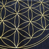 nappe tapis tarot voyance divination fleur de vie