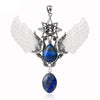 pendentif aile ange merkaba lapis lazuli