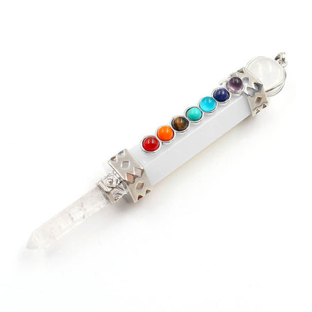 pendentif pierre lithotherapie cristal de roche