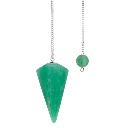 pendule divinatoire oui non aventurine verte