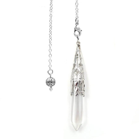 pendule divinatoire oui non cristal de roche