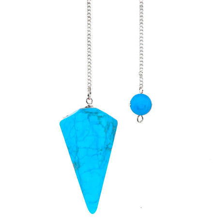 pendule divinatoire oui non turquoise