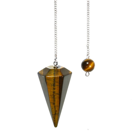 pendule divinatoire oui non oeil de tigre