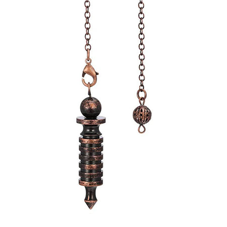 pendule divinatoire oui non isis egyptien metal bronze