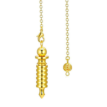 pendule divinatoire oui non isis egyptien metal or