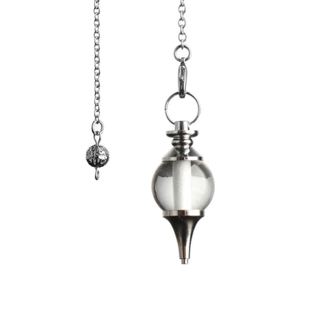 pendule divinatoire oui non cristal de roche