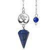 pendule divinatoire oui non symbole aum lapis lazuli