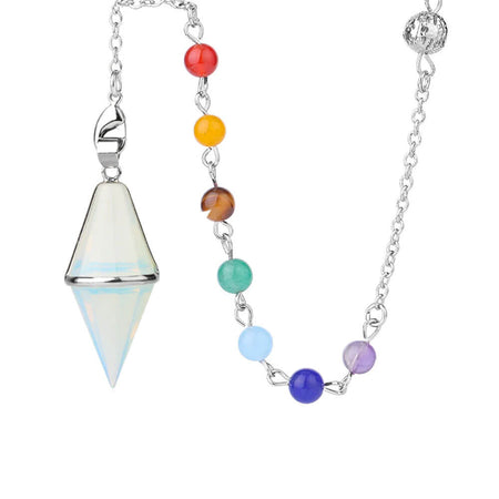 pendule divinatoire oui non chakra opale