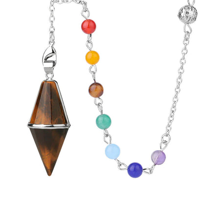 pendule divinatoire oui non chakra oeil de tigre