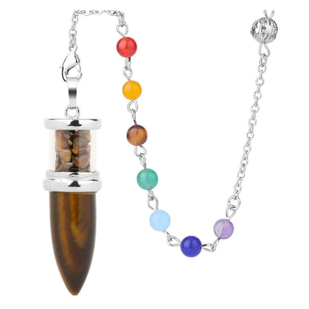 pendule divinatoire oui non oeil de tigre