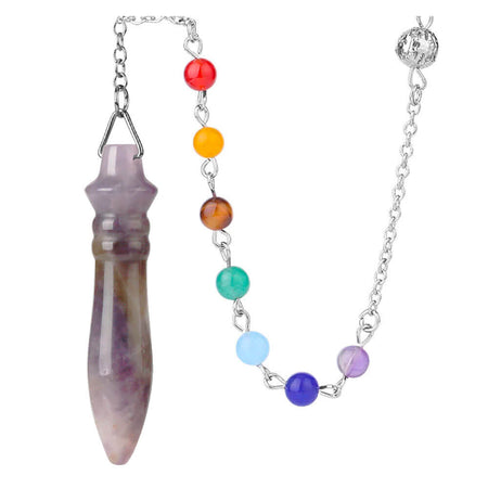 pendule divinatoire oui non egyptien thot amethyste