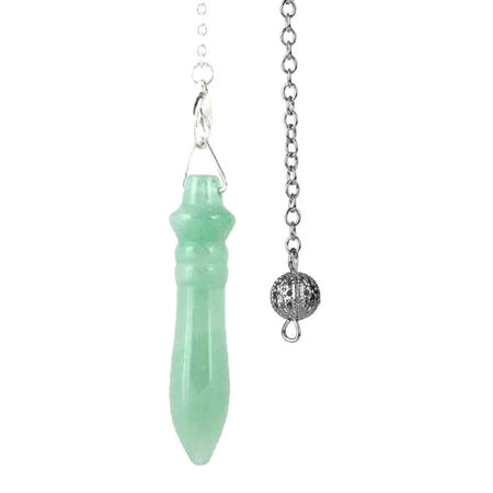 pendule divinatoire oui non egyptien thot aventurine verte