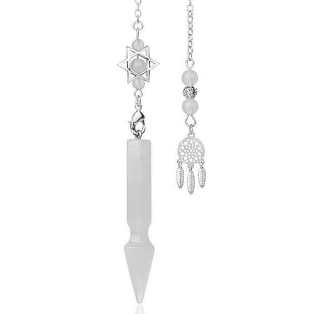 pendule divinatoire oui non egyptien cristal de roche