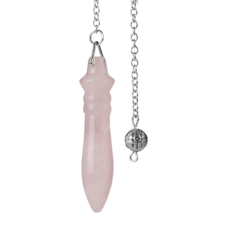 pendule divinatoire oui non egyptien thot quartz rose