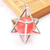 pendule divinatoire oui non merkaba perle Quartz rose cerise