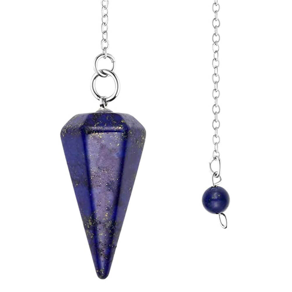 pendule divinatoire oui non lapis lazuli