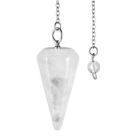 pendule divinatoire oui non cristal de roche